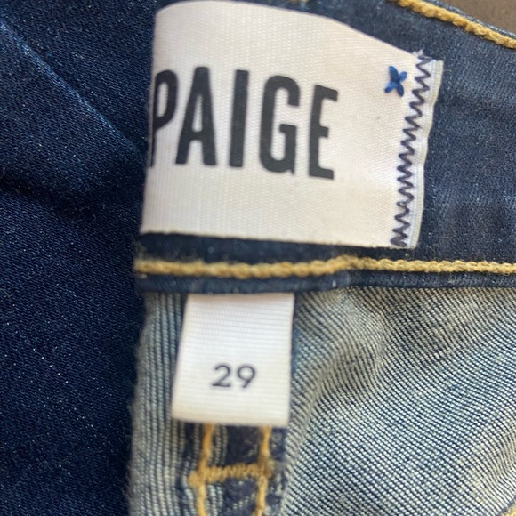 PAIGE Denim Skinny Jeans Classic Style perfect fit jeans! ๐ Excellent condition - Picture 2 of 3
